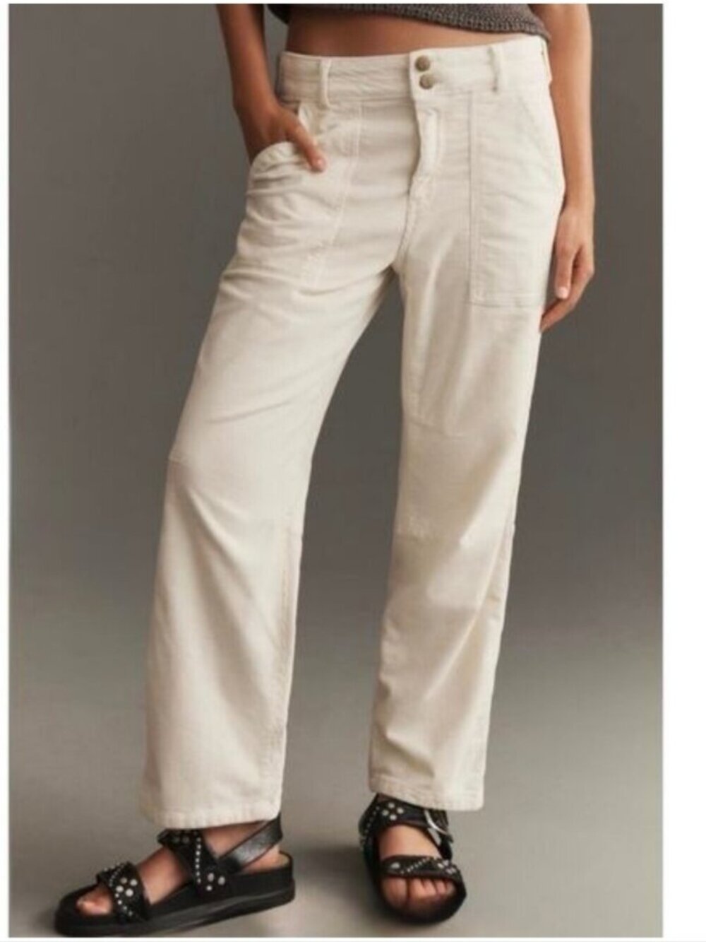 Anthropologie Pilcro The Wanderer Corduroy Pants Size 28 EUC